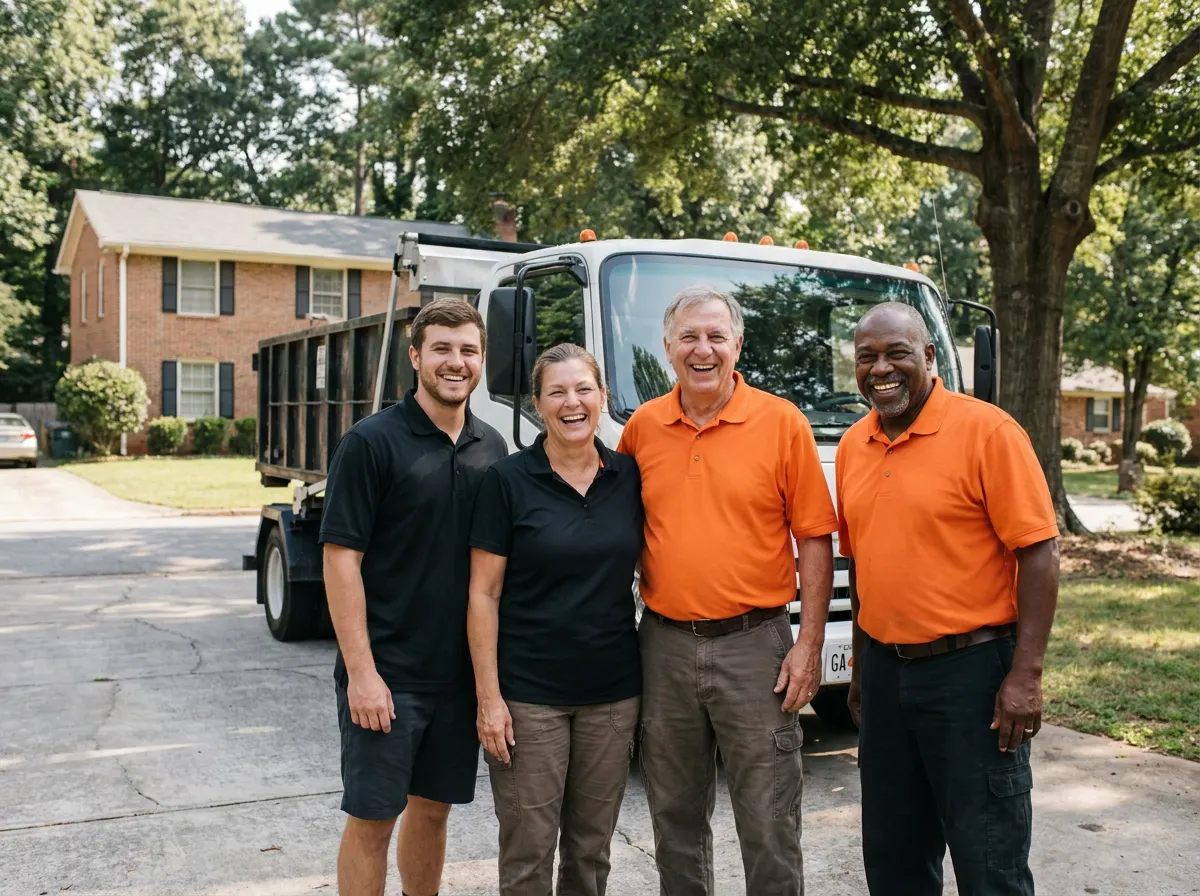 Powerhouse Dumpster Rental dumpster rental team in Atlanta, GA